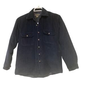 Chesterfield Men's‎ Corduroy Shacket workwear outdoor Size M Navy Blue